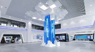 展厅装修设计有艺术感，蓝冠网址就是美的体现