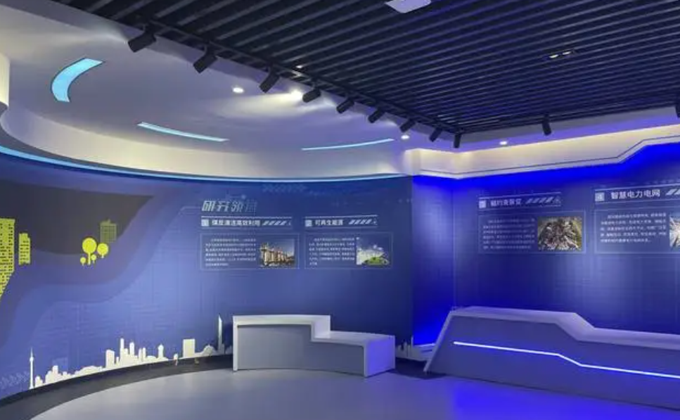 展厅展览设计以色彩打动人，蓝冠网址根据展品性质选择合适颜色!